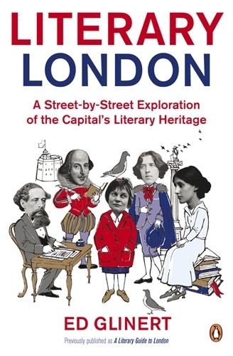 Book cover of Literary London by Ed Glinert