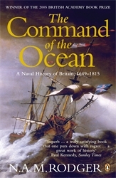 Book cover of The Command of the Ocean by N A M Rodger