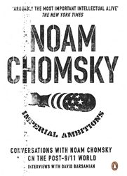 Book cover of Imperial Ambitions by Noam Chomsky