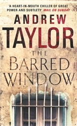 Book cover of The Barred Window by Andrew Taylor