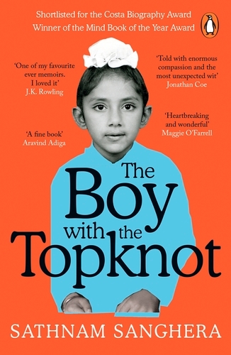 Book cover of The Boy with the Topknot by Sathnam Sanghera