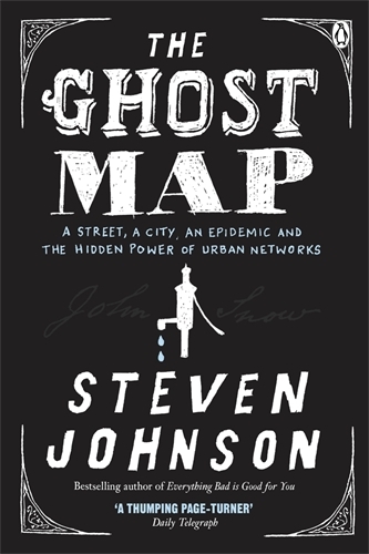 Book cover of The Ghost Map by Steven Johnson