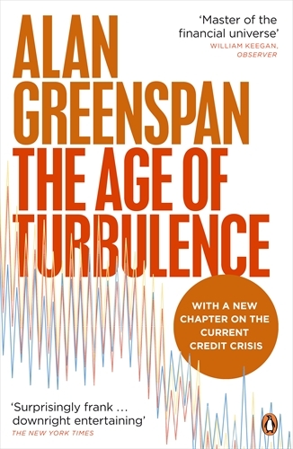 Book cover of The Age of Turbulence by Alan Greenspan