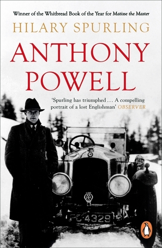 Book cover of Anthony Powell by Hilary Spurling
