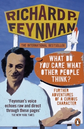 Book cover of 'What Do You Care What Other People Think?' by Richard P Feynman