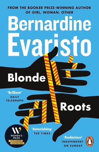 Book cover of Blonde Roots by Bernardine Evaristo