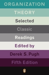 Book cover of Organization Theory