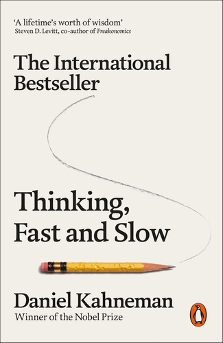 Book cover of Thinking, Fast and Slow by Daniel Kahneman