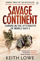 Book cover of Savage Continent by Keith Lowe