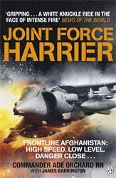 Book cover of Joint Force Harrier by Adrian Orchard, James Barrington