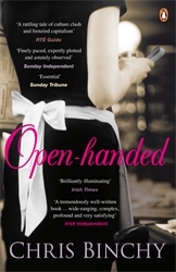 Book cover of Open-handed by Chris Binchy