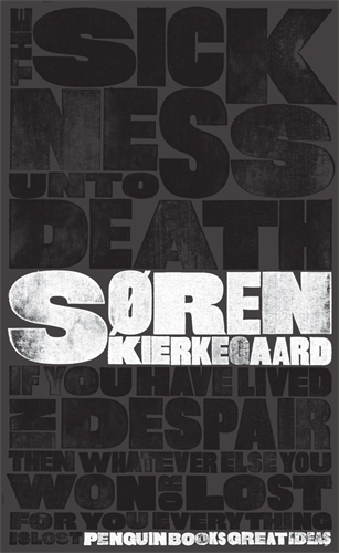 Book cover of The Sickness Unto Death by Søren Kierkegaard