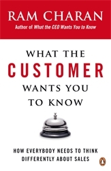 Book cover of What the Customer Wants You to Know by Ram Charan