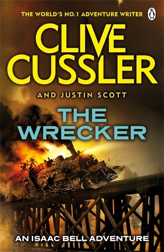 Book cover of The Wrecker by Clive Cussler, Justin Scott