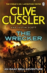 Book cover of The Wrecker by Clive Cussler, Justin Scott