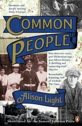 Book cover of Common People by Alison Light