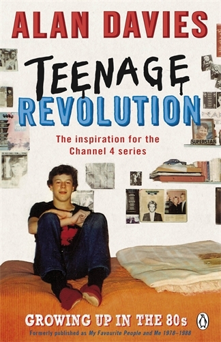 Book cover of Teenage Revolution by Alan Davies