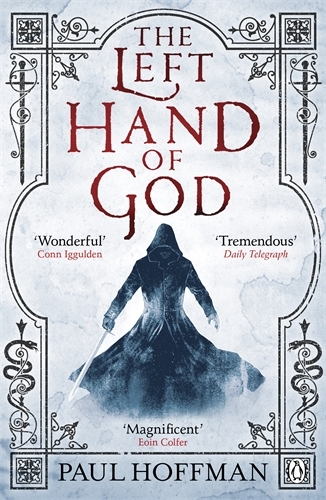 Book cover of #1 - The Left Hand of God by Paul Hoffman