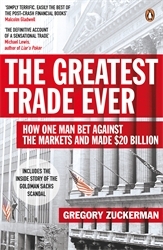 Book cover of The Greatest Trade Ever by Gregory Zuckerman