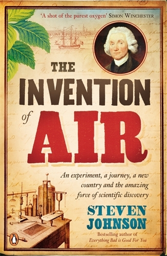 Book cover of The Invention of Air by Stephen T Johnson