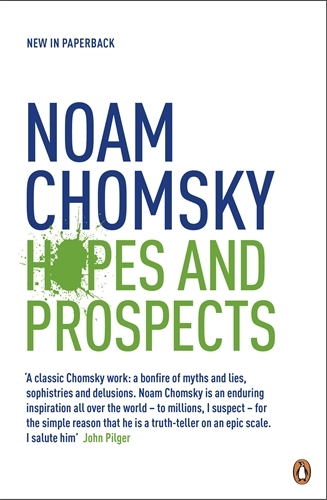 Book cover of Hopes and Prospects by Noam Chomsky