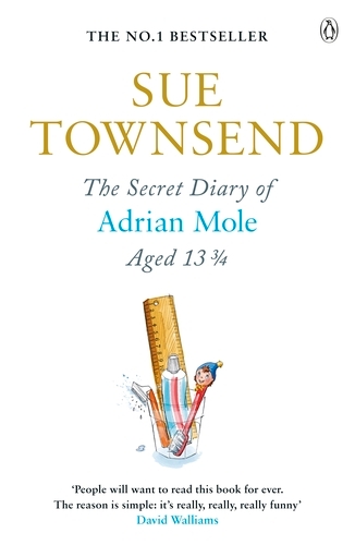 Book cover of The Secret Diary of Adrian Mole Aged 13 3/4 by Sue Townsend