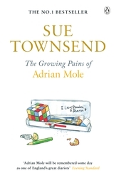 Book cover of The Growing Pains of Adrian Mole by Sue Townsend
