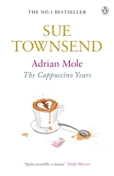 Book cover of Adrian Mole: The Cappuccino Years by Sue Townsend