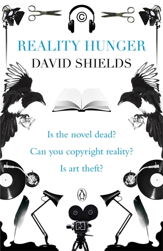 Book cover of Reality Hunger by David Shields