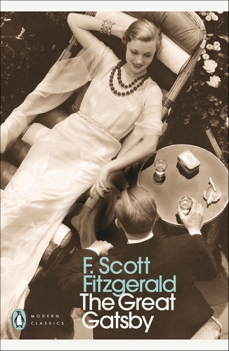 Book cover of The Great Gatsby by F. Scott Fitzgerald