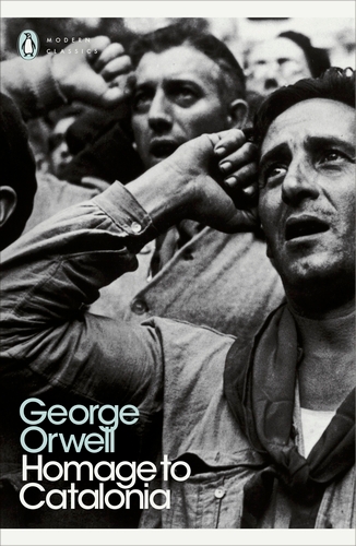 Book cover of Homage to Catalonia by George Orwell