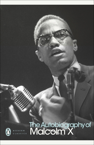 Book cover of The Autobiography of Malcolm X by Malcolm X, Alex Haley