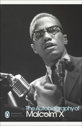 Book cover of The Autobiography of Malcolm X by Malcolm X, Alex Haley