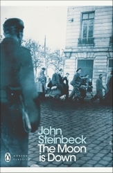 Book cover of The Moon is Down by John Steinbeck