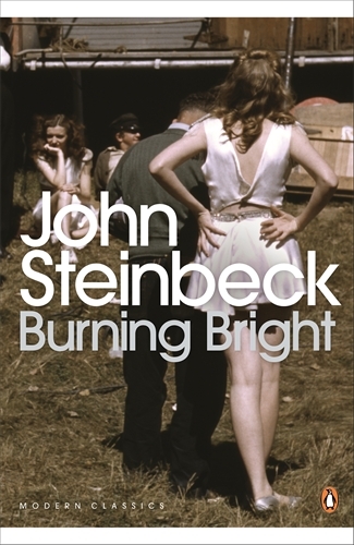 Book cover of Burning Bright by John Steinbeck