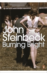 Book cover of Burning Bright by John Steinbeck