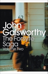 Book cover of The Forsyte Saga by John Galsworthy