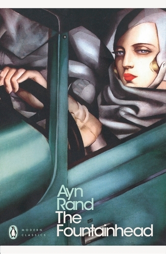 Book cover of The Fountainhead by Ayn Rand