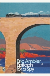 Book cover of Epitaph for a Spy by Eric Ambler