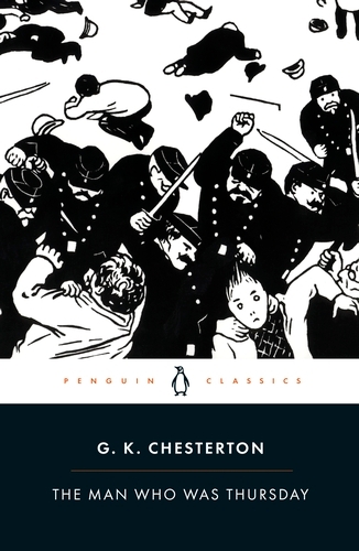 Book cover of The Man Who Was Thursday by G K Chesterton