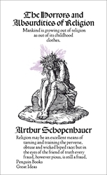 Book cover of The Horrors and Absurdities of Religion by Arthur Schopenhauer