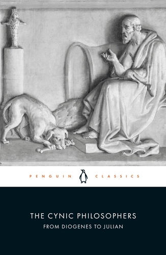 Book cover of The Cynic Philosophers by Lucian, Diogenes of Sinope, Julian