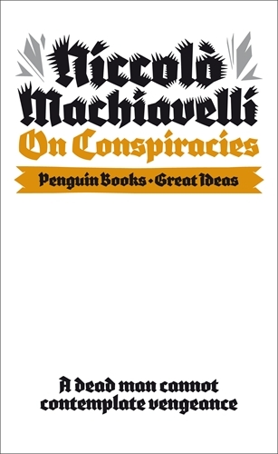Book cover of On Conspiracies by Niccolo Machiavelli