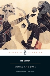 Book cover of Works and Days by Hesiod