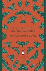 Book cover of The Hound of the Baskervilles by Arthur Conan Doyle