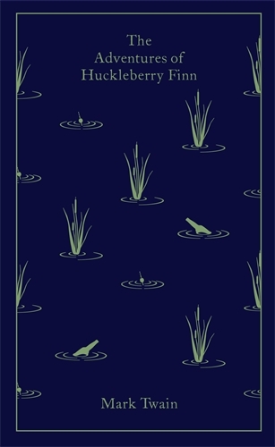 Book cover of The Adventures of Huckleberry Finn by Mark Twain