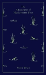 Book cover of The Adventures of Huckleberry Finn by Mark Twain