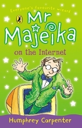 Book cover of Mr Majeika on the Internet by Humphrey Carpenter