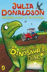 Book cover of The Dinosaur's Diary by Julia Donaldson