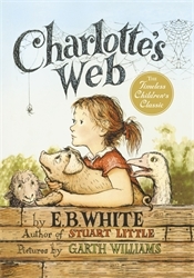 Book cover of Charlotte's Web by E. B. White